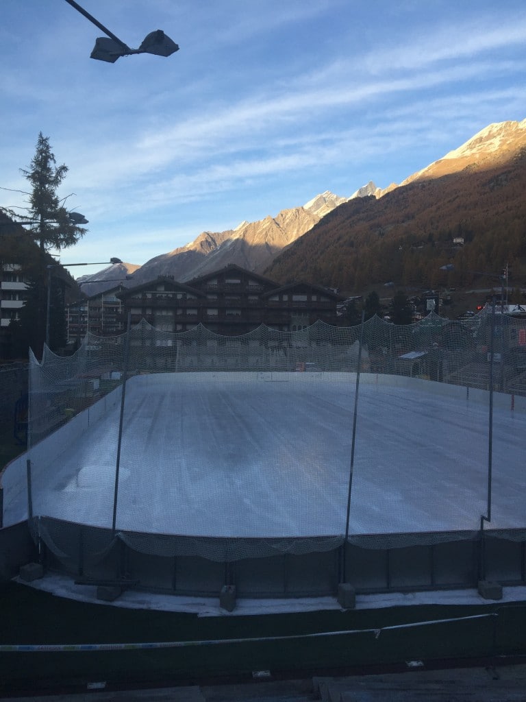Zermatt Rental From now you can play Ice hockey. Season has started